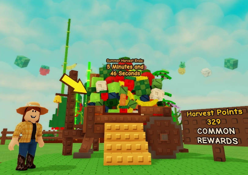 Grow a Garden Summer Harvest Event event