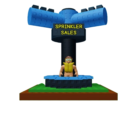 Grow a Garden Sprinkler Salesman npc image