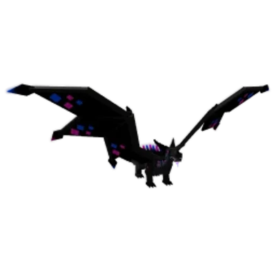 Black Spotty Dragon — Grow A Garden Pets
