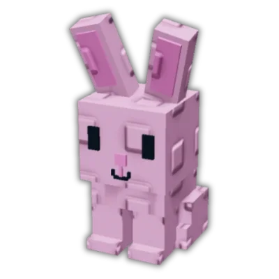Pink Bunny — Grow A Garden Pets