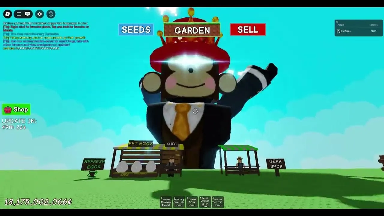 Grow a Garden Jandel Storm Weather