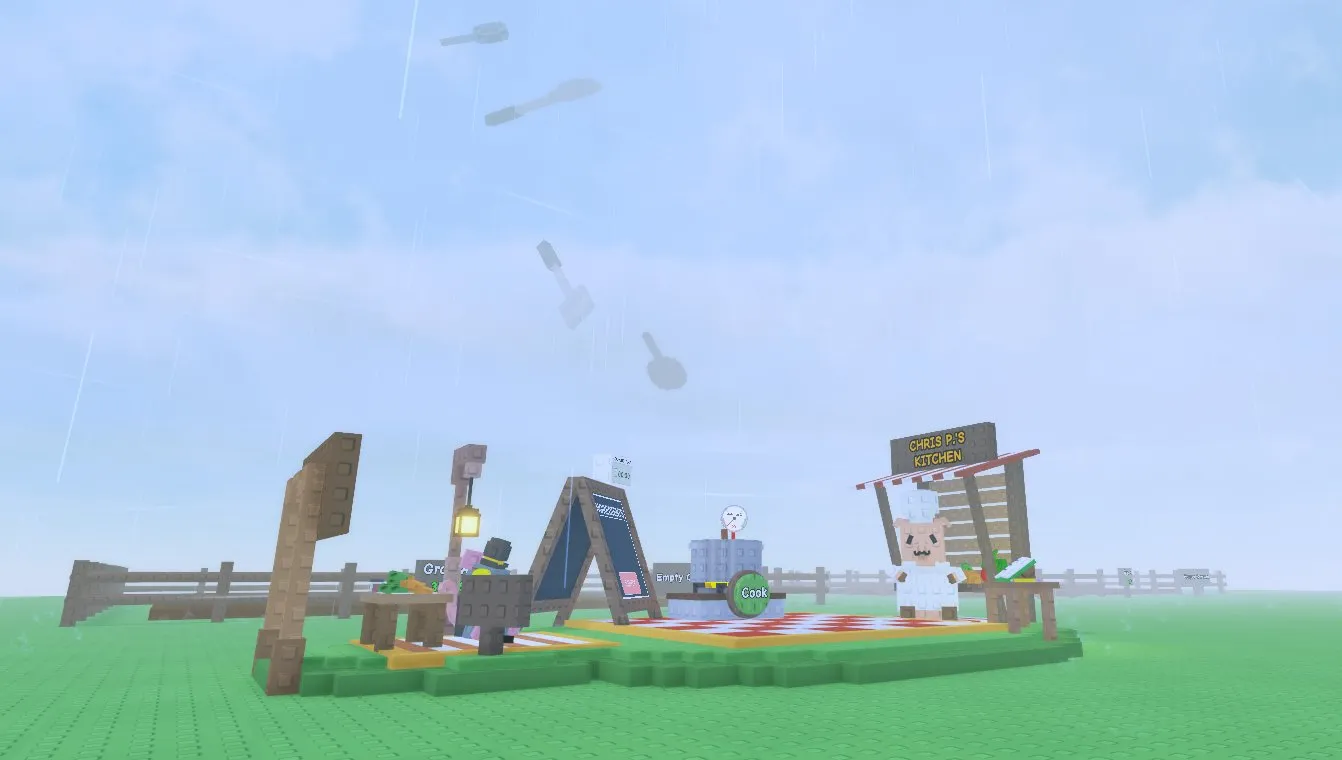 Grow a Garden Kitchen Storm Weather