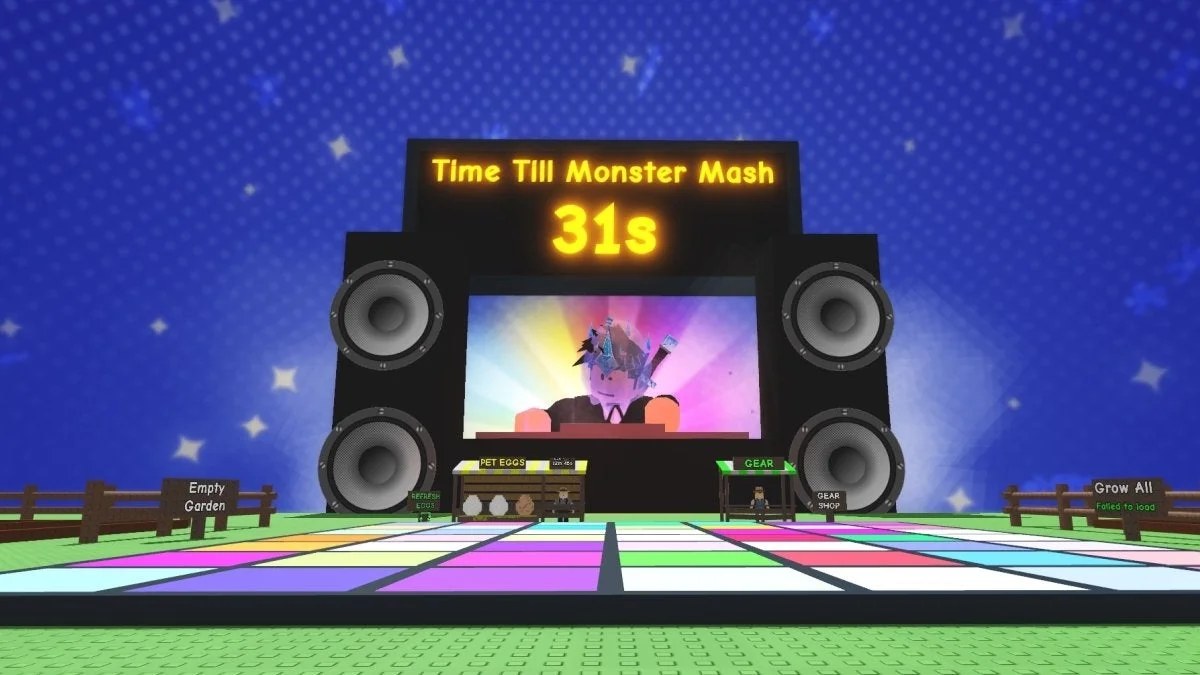 Grow a Garden Monster Mash Weather